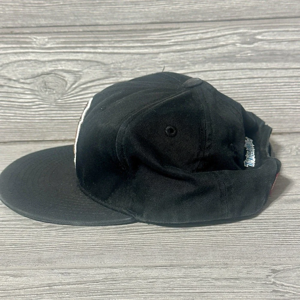 Thrilla‎ Krew Baseball Hat Cap SnapBack Black Walking Monkey Limited Edition